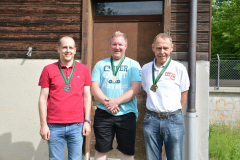 18_Siegertrio Liegend Sport v.l. 2.Ralph Frey, 1. Roger Schnetzler, 3.Alfred Christen